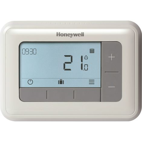 Honeywell – Thermostat d'ambiance filaire programmable – Montage mural – Programmation hebdomadaire 5+2 jours – Fonction anti-gel à +5°C (1/3)