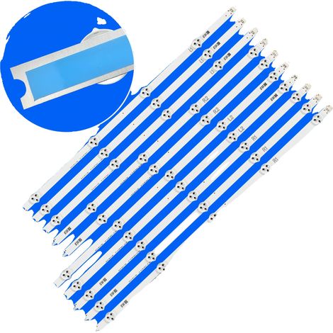 LED-Hintergrundbeleuchtungsstreifen, Länge 939mm, 9 LEDs pro Streifen, Spannung 3V, Für mehrere TV-Modelle, Neu (1/5)