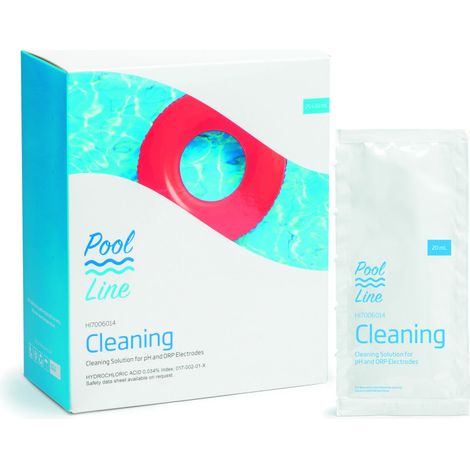 Solution de nettoyage pour électrodes analyseur eau piscine