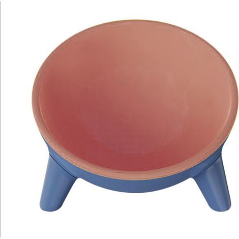 Bol pour chat alimentation surélevée Angle de 15 degrés eau de nourriture de Style moderne pour la maison rouge (1/5)