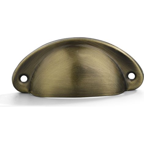 Poignées de cuisine en bronze brossé, lot de 20 poignées de placard, boutons de meubles, poignées de cuisine en fer courbé pour la décoration de vos vêtements.