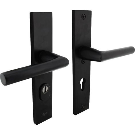 Quincaillerie de porte arrière PC 72mm Aurano Protection contre la traction du noyau noir - 0023.379536 (1/2)
