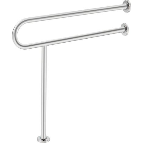 Mophorn Aufstehhilfe für die Toilette, 780x76x800 mm, Wandmontierter Haltegriff für Menschen mit eingeschränkter Mobilität, Edelstahl 304 mit rutschfestem Griff