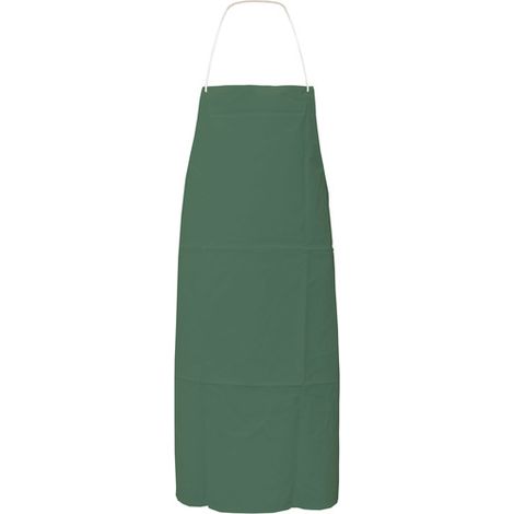 Tablier à bavette PVC vert 100 x 70 - Singer