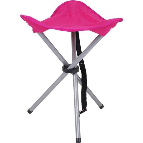 Tabouret pliable Oxford fuchsia (1/3)