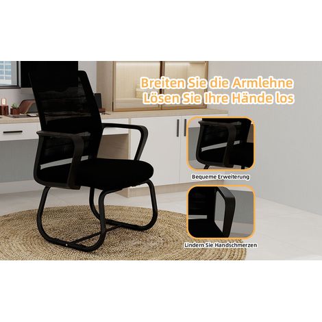 Chaise de bureau minimaliste moderne – structure métallique, douce et confortable, pour maison et bureau, plusieurs couleurs disponibles (1/5)