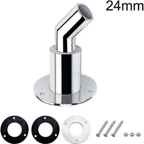 Pour bateau, voiture, échappement traversant 24 mm, raccord de coque, tuyau, chauffage air-diesel (baifus) (1/3)