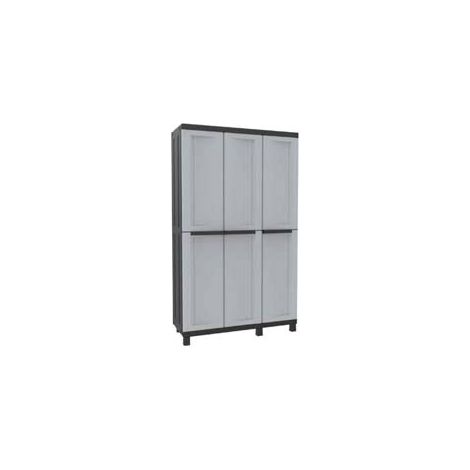 ARMADIO PIANI E PORTASCOPE ALTO SERIE TWIST BLACK 102A  mm.1020x390x1700h.    TERRY
