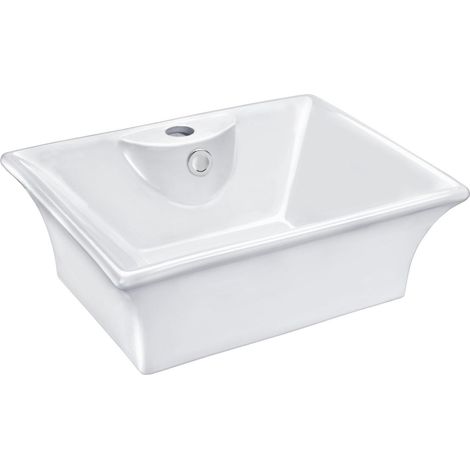 SERPA Aufsatzwaschtisch 49cm weiss
