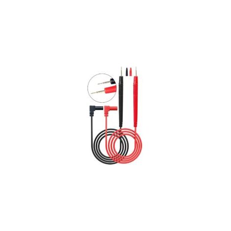 Kit di puntali flessibili per multimetro, CAT III 1000V 10A, puntale di prova volt per misurazioni accurate con spina a banana standard da 4 mm, per la maggior parte dei multimetri digitali di marca, 