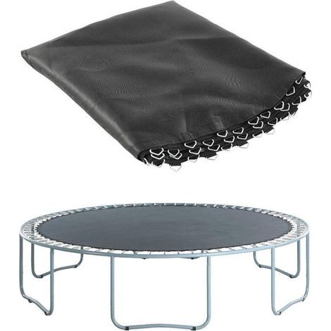 1 Stück Trampolin-Federschutzpolster, 15 cm (6 Zoll) UV-beständige und reißfeste Schutzhülle, 36-Schlaufen-Ersatzfederabdeckung (1/3)