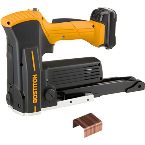 Agrafeuse électrique pour cartons BOSTITCH avec batteries + chargeur + agrafes DSA-3522-E