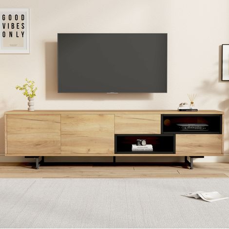 TV Möbel Schrank Aufbewahrung 173x38x48 cm OKMYHOME (1/5)