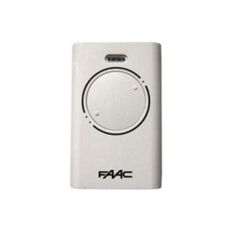 – Télécommande FAAC XT2-868 SLH – Émetteur mural 2 canaux – Fréquence 868.35 MHz – Programmable par auto-apprentissage (1/5)