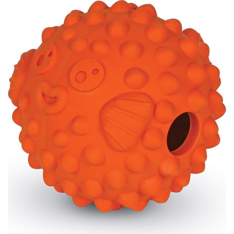 Distributeur de friandises petit poisson-globe, jouet pour chien, distributeur de friandises, jouet interactif, stimulation cérébrale, cadeau, jouet d'anniversaire pour chien (1/5)