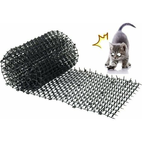 Tapis Anti-Chat avec Epine Grille Jardin Anti Chiens, Chats Animaux de Compagnie 200 x 30 cm (1/5)