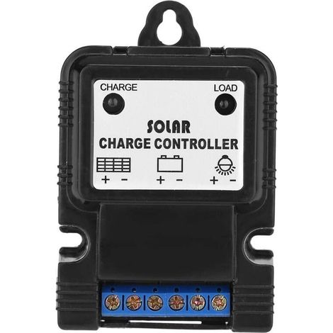 PWM 6V / 12V 3A Régulateur de Charge Solaire Contrôleur solaire en plastique Contrôleur panneau solaire portable Régulateur de contrôleur d'énergie avec indicateur à LED Nouvel outil de protection (1/4)