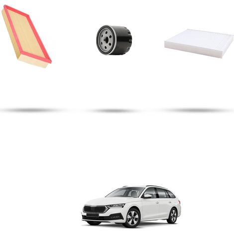 Kit tagliando 3 filtri compatibile con Skoda Octavia IV 1.0 Tsi 81kw Dal 2019 (1/5)