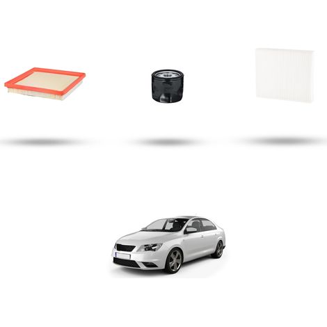 Kit tagliando 3 filtri compatibile con Seat Toledo IV (KG3) 1.6 81kw dal 2015 (1/5)
