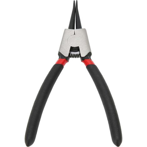 Pinces Circlips Droites Extérieures Acier Carbone Caoutchouc Universelles Pour Anneaux Élastiques SK-112-6D 150mm 1.5mm (1/5)