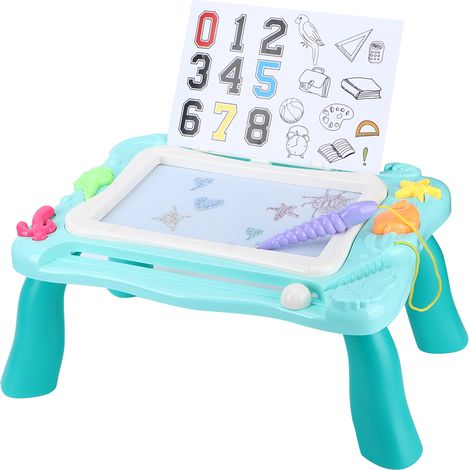 Tablette à dessin multifonctionnelle pliable et détachable pour enfants, idéale comme cadeau d'anniversaire. (1/5)