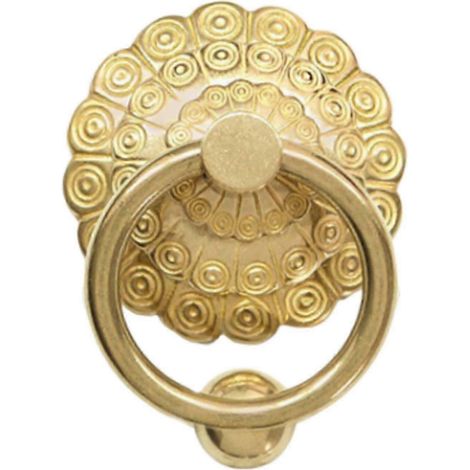 Heurtoir de porte, poignée de porte style rétro en laiton, quincaillerie de porte, poignée de portail, poignée de clôture, compatible avec garage, maison en bois, abri de jardin, ferme (1/5)