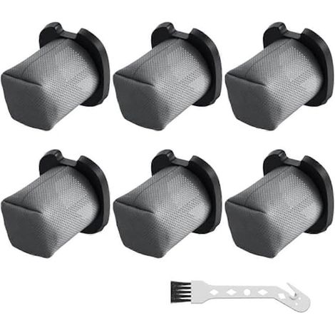 Lot de 6 filtres de rechange pour aspirateur Shark Cyclone PET (1/5)