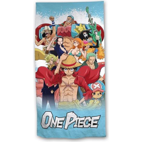 Serviette de plage - One Piece avec tous les personnages - 90x170 cm (1/3)