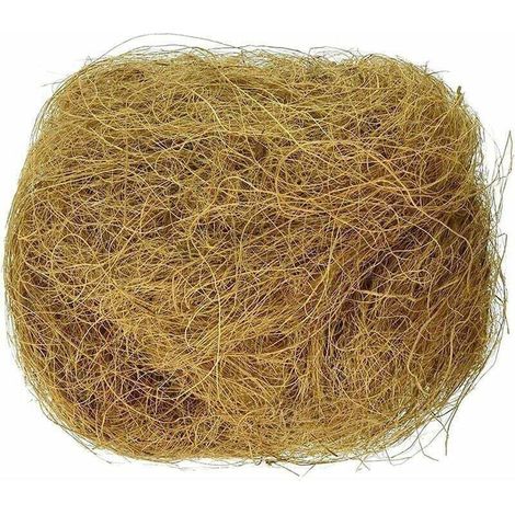 Nid d'élevage d'oiseaux pour Cage, nid d'oiseau de Noix de Coco Naturelle Accessoires de nid de Noix de Coco Naturel Jouets pour Perruche Perruche Perruche Perruche (1/4)