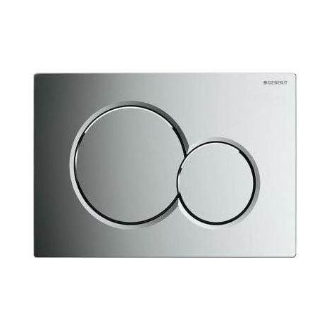 Plaque d'actionneur GEBERIT Sigma01, chromée, brillante - 115.770.21.5-Karteo