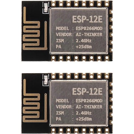 ESP-12E ESP8266 serielles Modul mit serieller Schnittstelle und tragbarem Wi-Fi SoC 802.11b/g/n Modul (1/5)