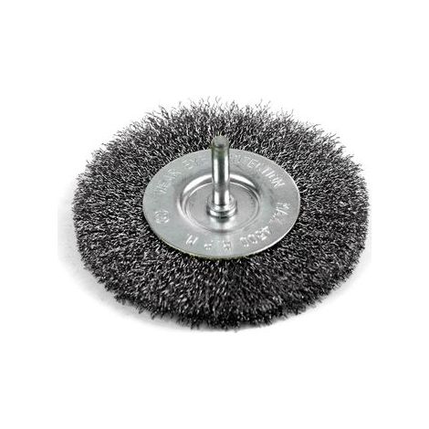 Bürste Strend Pro CWB-508 63 mm, Rund-, gewellt, mit Schaft, Draht 0,3 mm