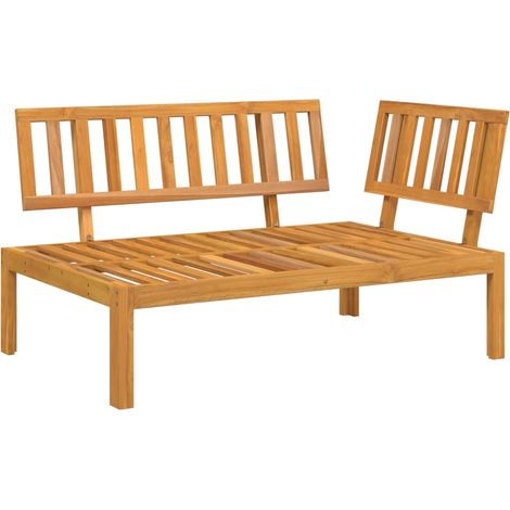 Maison Exclusive - Garten-Ecksofa aus Paletten Massivholz Akazie