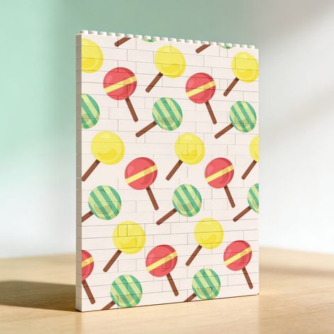 Cadre photo en briques à faire soi-même, cadeaux romantiques pour couples et amoureux (1/5)