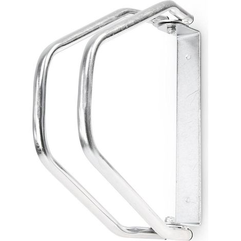 Pratico sistema di portabiciclette basculante da garage 3413001