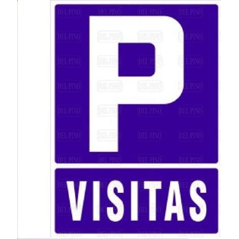 señal plástica de aparcamiento. plástico. rectangular. 297 x 210 mm
