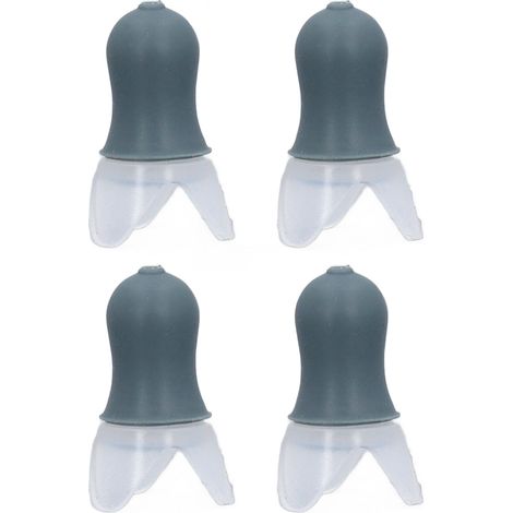 Lot de 4 bouchons d'oreille antibruit pour avion, soulageant la pression et le mal d'altitude, réduction du bruit, taille M adulte. (1/5)