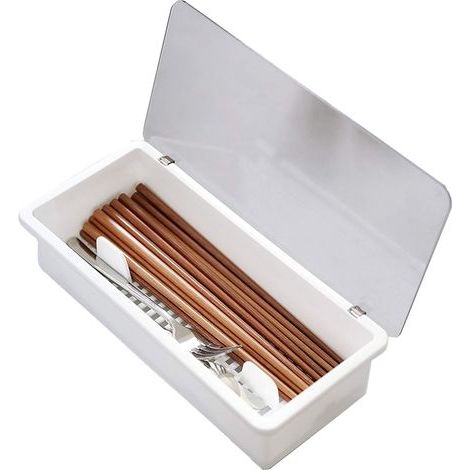 Boîte de rangement de cuisine avec couvercle, nourriture, plateau de vaisselle, boîte de rangement de vaisselle et tiroir de vaisselle plateau de rangement, boîte en plastique (1/5)