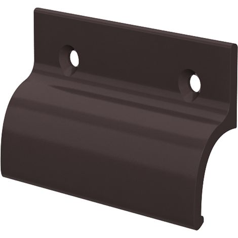 Aluminium Terrassentürgriff Balkontürgriff Ziehgriff Aluminiumgriff Türbeschlag Braun RAL8019