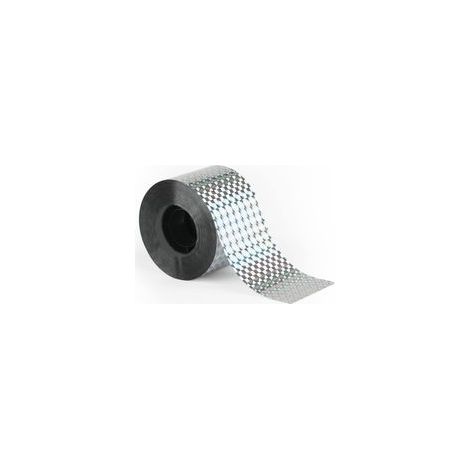 Nastro olografico riflettente BRAVIX per allontanare gli uccelli - 110 cm x 4,8 cm - per spaventare gli uccelli