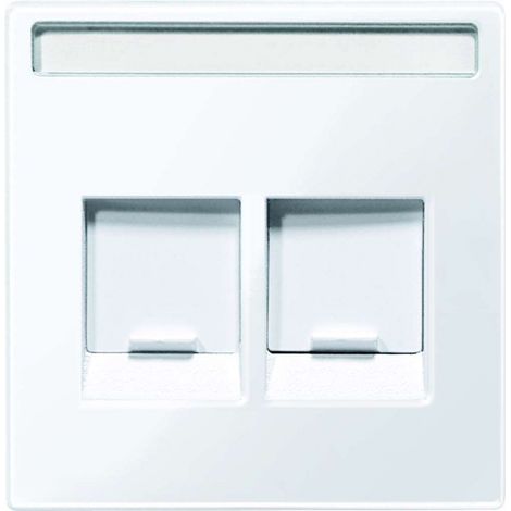 Plaque de finition Merten meg4564-0325 sans vis finition brillante
