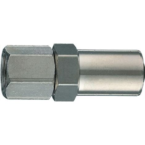 ANI RACCORDO ARIA COMPRESSA ATTACCO FILETTATO FEMMINA MASCHERINA PORTAGOMMA - 3/8" F - 8 x 12 mm