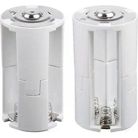 Hochwertiger 3-AA-zu-D-Batterie-Konverter-Adapter, DIY-Batteriehaltergehäuse für 3 AA-zu-D-Batterien, geeignet für Gasherde, Spielzeug und Radios (1/4)