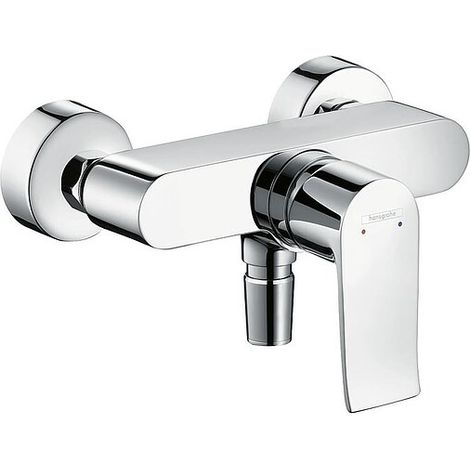 hansgrohe Metris Einhebel-Brausemischer Aufputz, chrom, 31680000 (1/4)