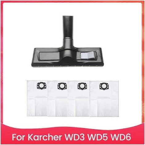 Accessoires de rechange pour aspirateurs Kärcher WD3, WD5 et WD6 : brosses pour sols durs et sacs à poussière – Améliorez votre expérience de nettoyage (1/5)