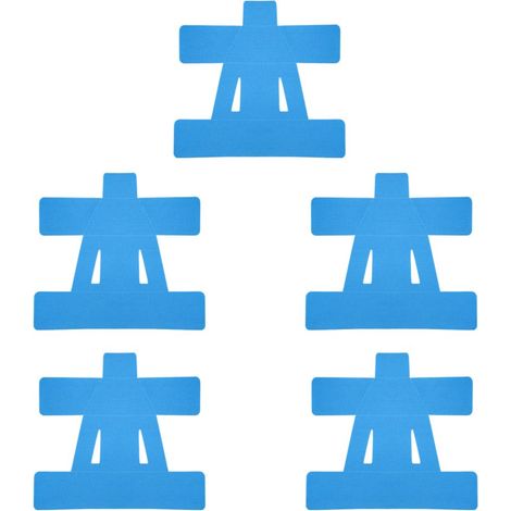 Bande d'épaule prédécoupée - Bande de kinésiologie prédécoupée - Avec adhérence imperméable - Pour le badminton, l'haltérophilie et le fitness - Respirant (C) (1/5)