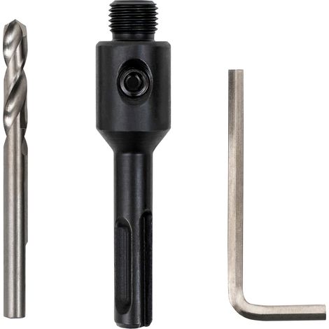 STIER SDS Plus Adapter 1/2" 20 UNF für Lochsägen 14-32 mm inkl. Inbusschlüssel