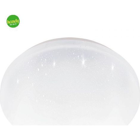Plafoniera LED Eglo Pogliola Ø26 cm CCT cielo stellato