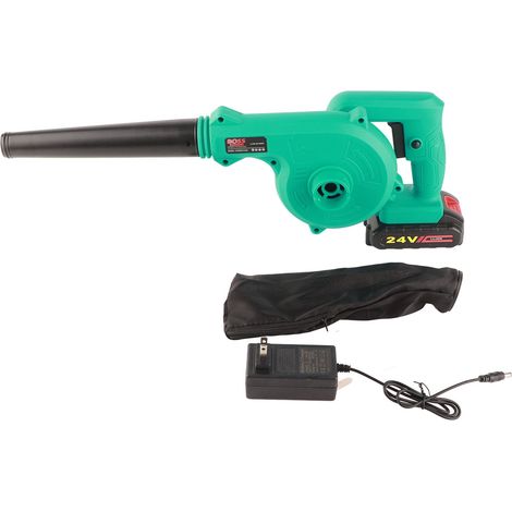 Souffleur de feuilles électrique puissant silencieux léger sans fil portatif pour jardin terrasse ordinateur voiture US 110-220V (1/5)