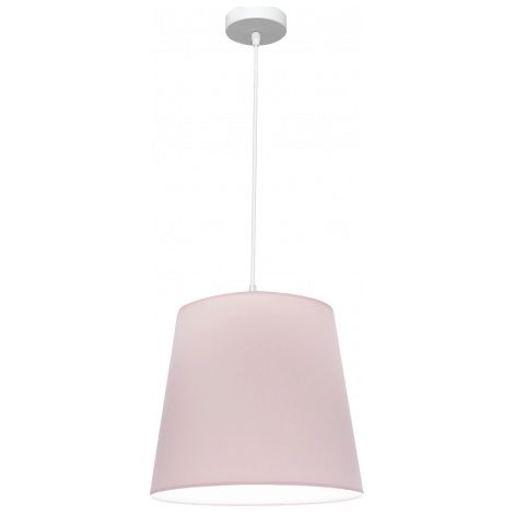 Fabrilamp Lámpara de techo tela rosa Maldivas
